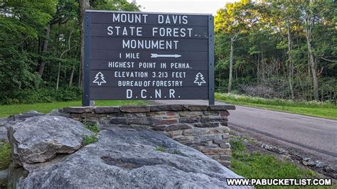 Exploring Mount Davis - The Highest Point in Pennsylvania