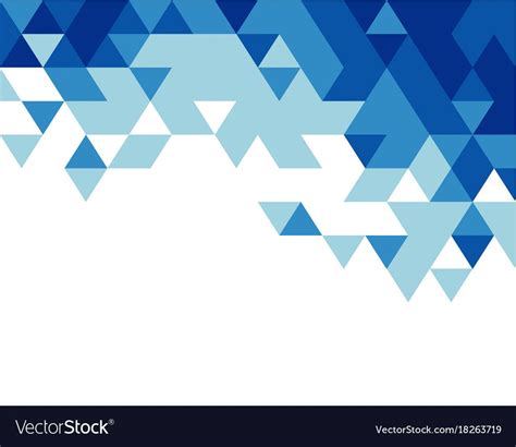 Abstract blue triangle modern template for business or technology ...