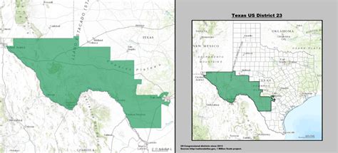 Texas 23Rd Congressional District Map | Zip Code Map