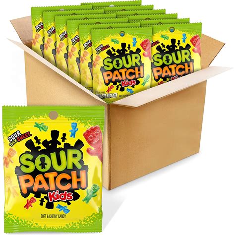 SOUR PATCH KIDS Candy, Original Flavor, Pack of 12 5 Oz. - Etsy