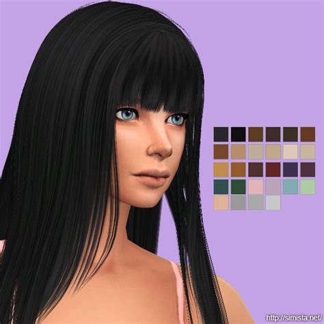 Sims 4 bangs over eyes - animegrag