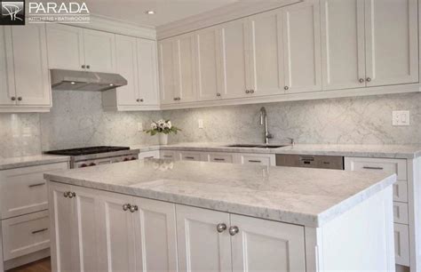 white princess quartzite backsplash | full height quartz backsplash and ...