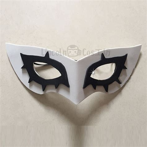 Biamoxer Persona 5 Joker Mask Cosplay Eva Mask Halloween Party Role ...