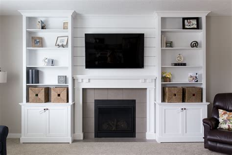 Incredible Diy Built In Cabinets Fireplace Ideas - Herbalent