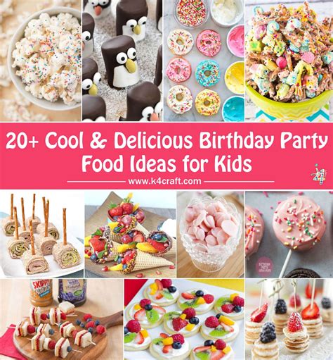 Birthday Party Food Ideas For Summer - BEST GAMES WALKTHROUGH