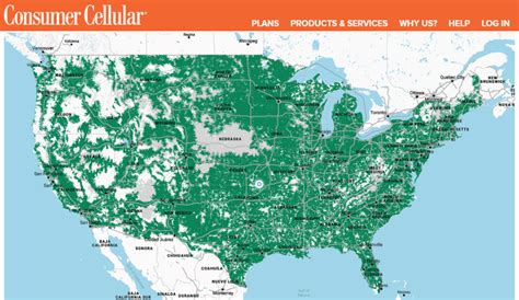 Consumer Cellular Coverage Map Canada - Cape May County Map