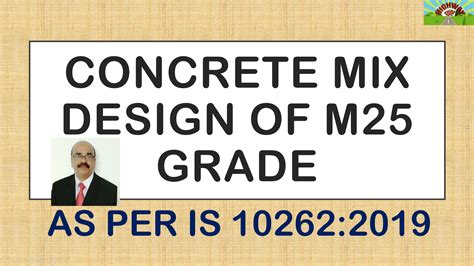 What Is M25 Concrete Mix Design - Design Talk