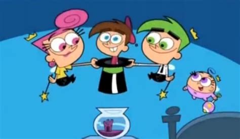 Image - Timmy, Cosmo, Wanda, and Poof.PNG | Fairly Odd Parents Wiki ...