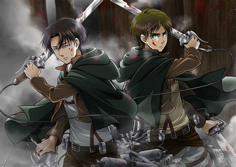 Eren Yeager And Mikasa Ackerman Wallpapers - Wallpaper Cave