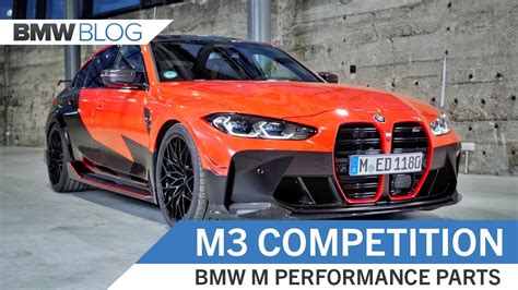 BMW M3 Competition with M Performance Parts - YouTube