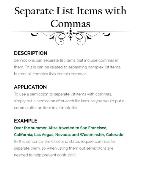 How to Use Semicolons – The Visual Communication Guy