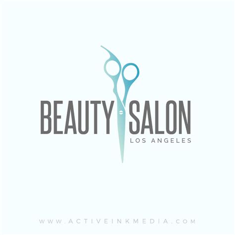 Hair Salon / Hair Stylist Logo Design - Active Ink Media