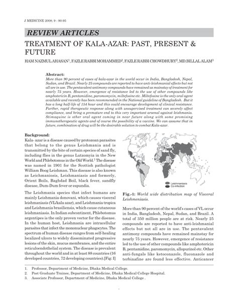 (PDF) Treatment of Kala-azar: Past, Present & Future