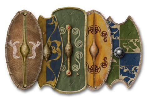 Celtic / Gallic Shields | Kelten germanen, Kelten, Germanen