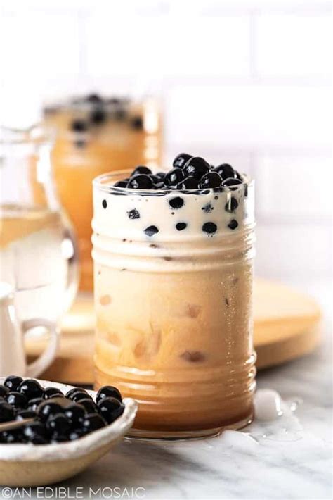 How to Make Bubble Tea (Easy Boba Tea Recipe) - An Edible Mosaic™