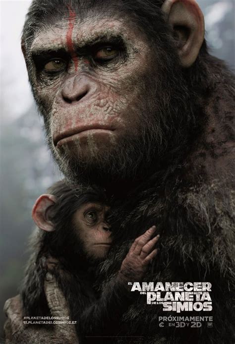 'El amanecer del planeta de los simios': nuevo póster en castellano y ...