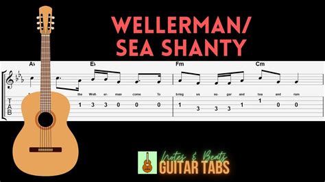 Nathan Evans- Wellerman – Sea Shanty GUITAR TAB Acordes - Chordify