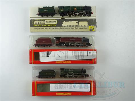 Lot 550 - A pair of HORNBY OO gauge steam locomotives