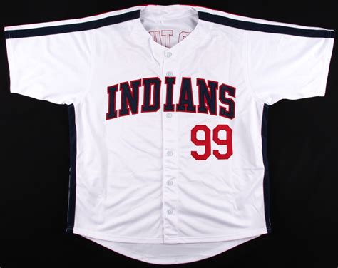 Charlie Sheen Signed Indians "Major League" Ricky Vaughn Wild Thing ...