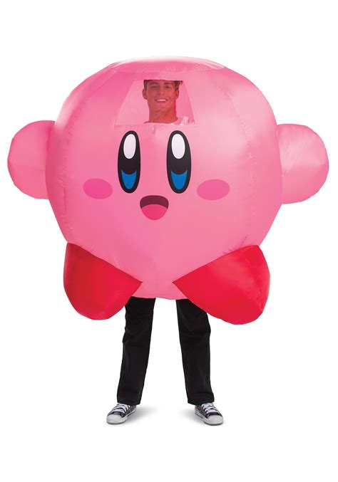 Adult Kirby Inflatable Costume