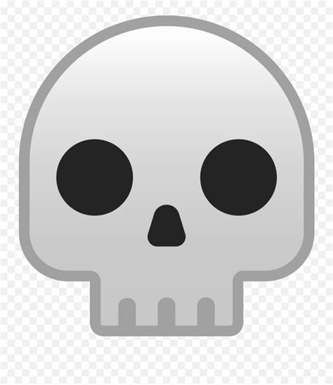 Skull Emoji Meaning With Pictures - Skull Emoji Transparent Png,Icon ...