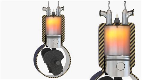 4 Stroke Engine Animation