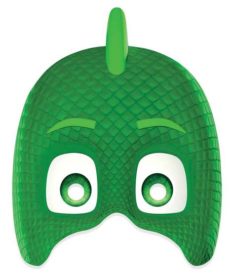 Gekko from PJ Masks Single 2D Card Party Face Mask