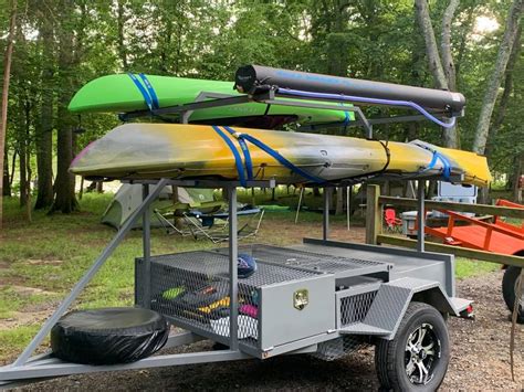 Explorer Series – Custom Kayak Trailers