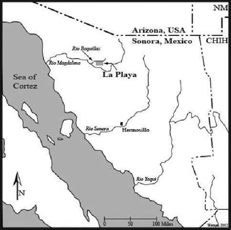 Location of La Playa. | Download Scientific Diagram