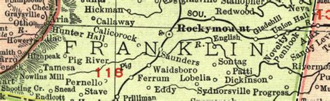 Interactive map – The Vanishing Schools of Franklin County, VA