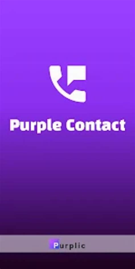 Purple Contact - For Business para Android - Download