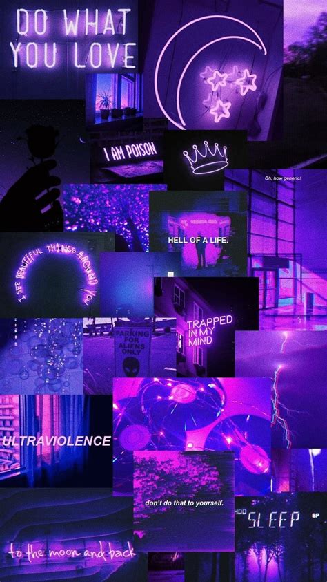 Neon dark purple aesthetic wallpaper laptop - ploraima