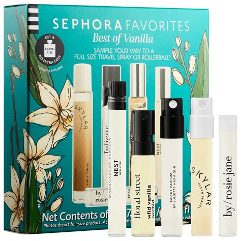 Sephora Favorites Vanilla Travel Perfume Sampler Set: 5 Best of Vanilla ...