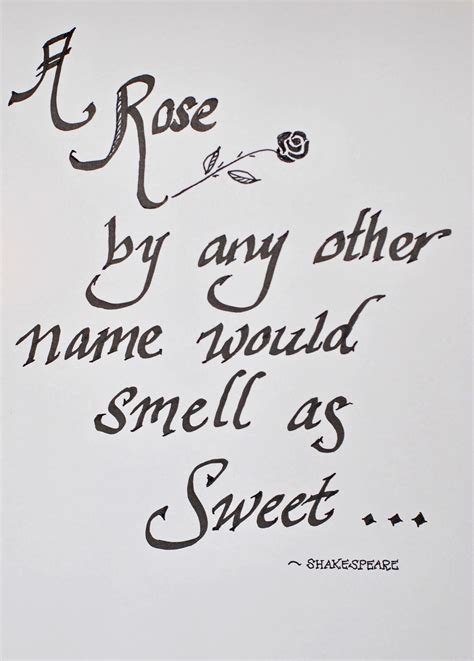 Shakespeare Quotes About Names. QuotesGram