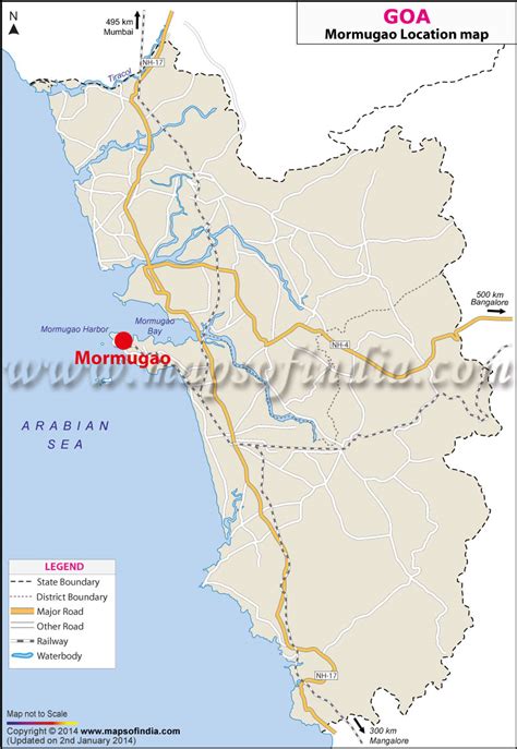 Where is Mormugao Located in India | Mormugao Location Map,Goa