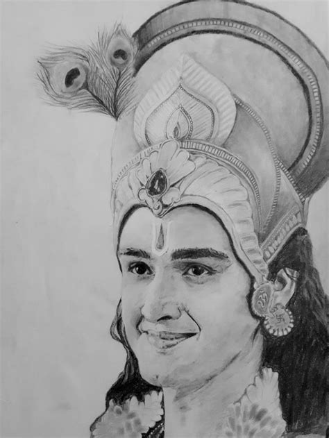 Aggregate 74+ mahabharat krishna drawing super hot - xkldase.edu.vn