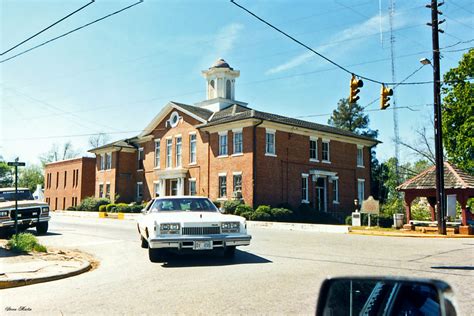 Wilkinson County Courthouse, Irwinton, Georgia, 1988 | Flickr