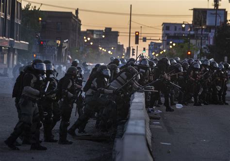 Use of force criticized in nationwide protests about police brutality ...