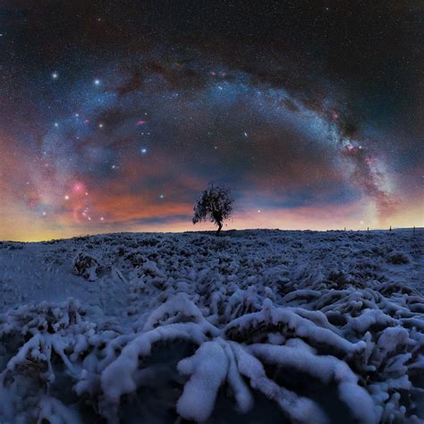 "Winter" milky way and various deep sky objects (OC)(2048x2048) : r ...