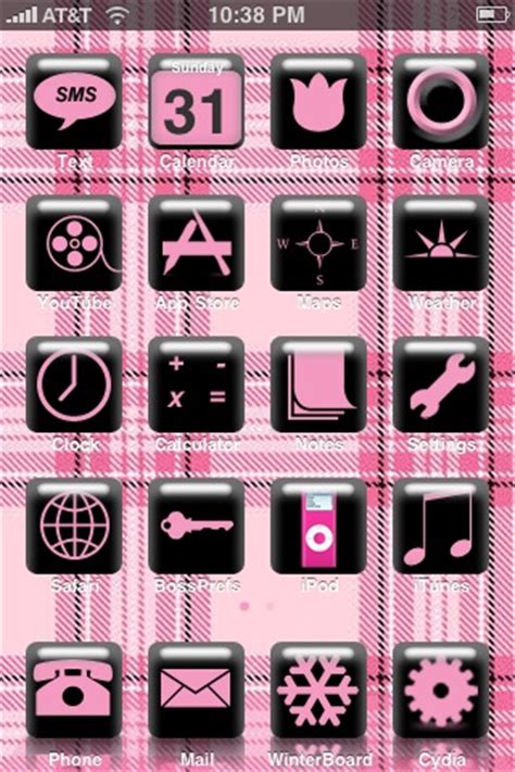 Pink iPhone Themes