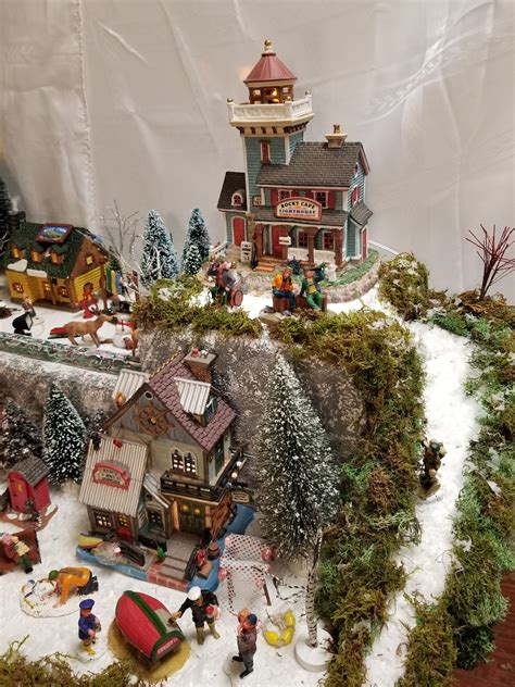 Diy Christmas Village Displays, Lemax Christmas Village, Christmas Town ...