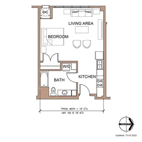 Studio Apartment Floor Layout | Viewfloor.co