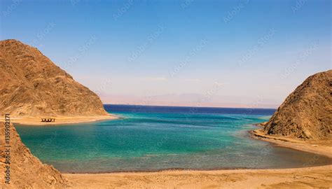 Sea & mountain View of the Fjord Bay in Taba, Egypt / The amazing view ...