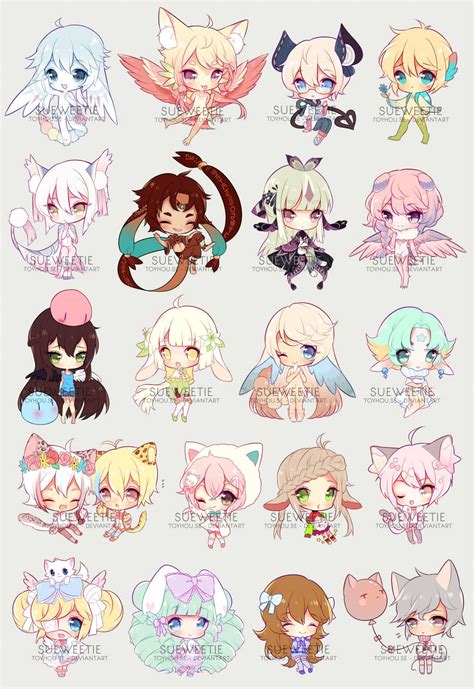 CHIBBIES BATCH 4 của Sueweetie Kawaii Chibi, Cute Anime Chibi, Kawaii ...