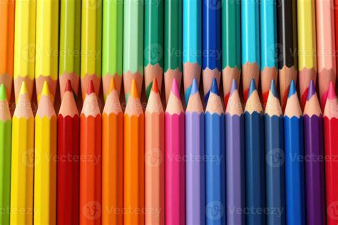 Colorful Crayon Seamless Background for Drawing AI Generated 29993720 ...