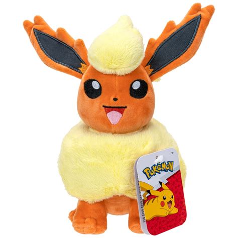 Pokémon Kuscheltier Flamara Plüschfigur ca. 20 cm | Smyths Toys Österreich