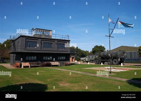 Air Traffic Control building at the Lincolnshire Aviation Heritage ...