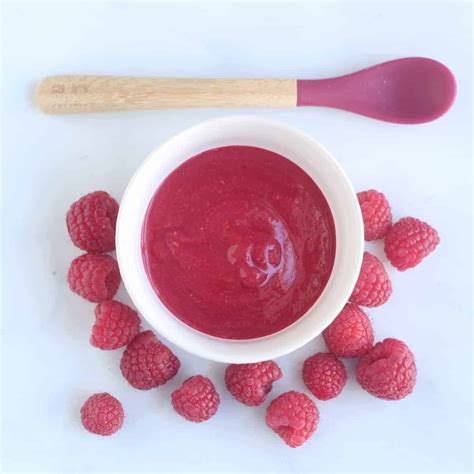 Fresh Raspberry Puree (5 Minutes to Make and Easy to Freeze)