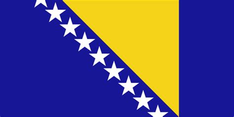 Just Pictures Wallpapers: Bosnia and Herzegovina Flag