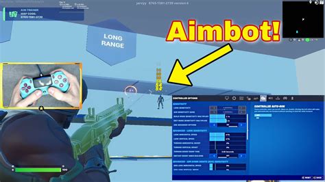 Get AIMBOT! - Advanced Fortnite Aim Training Map + Best Controller ...